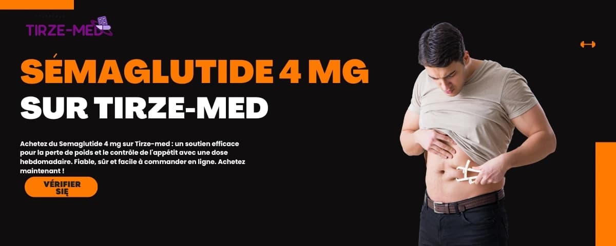 Sémaglutide 4 mg sur Tirze-med